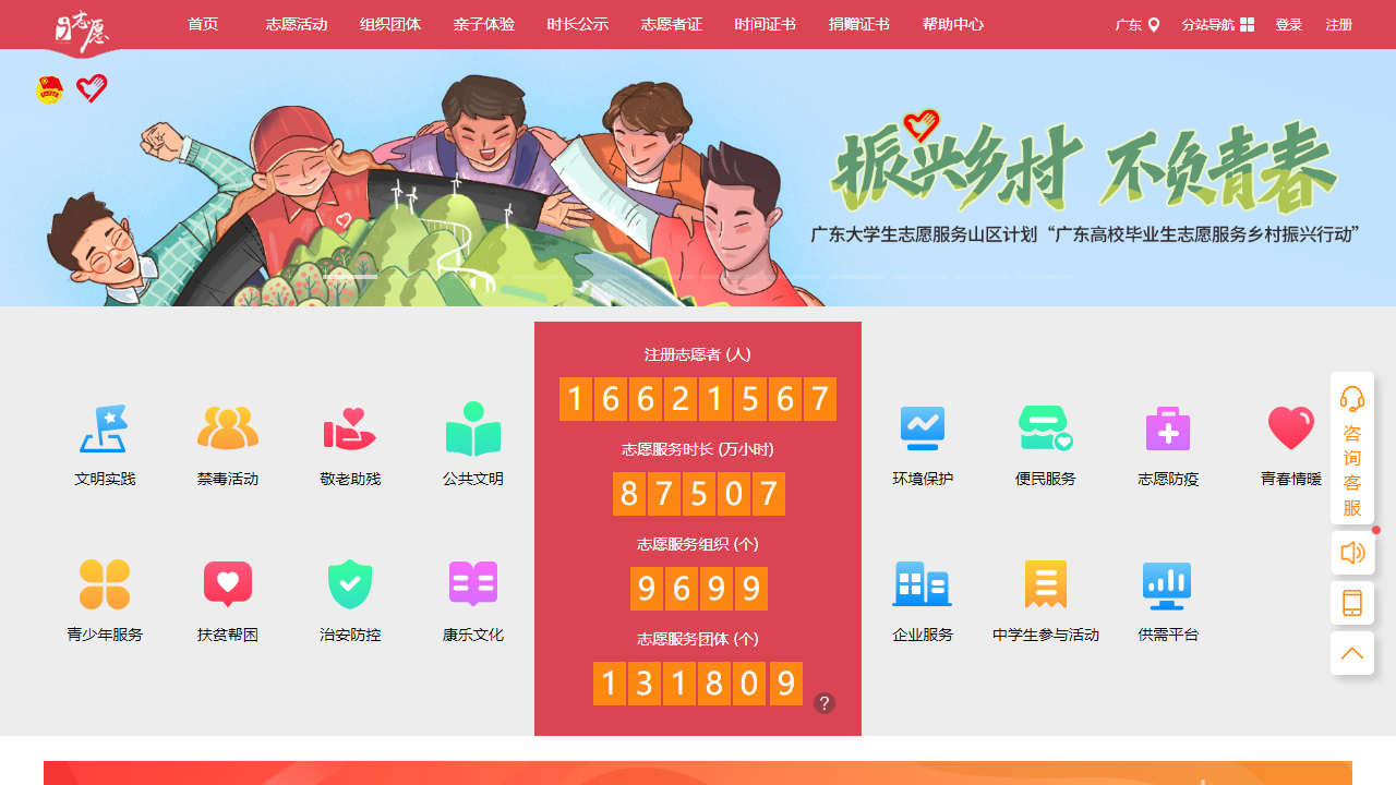 广东志愿者