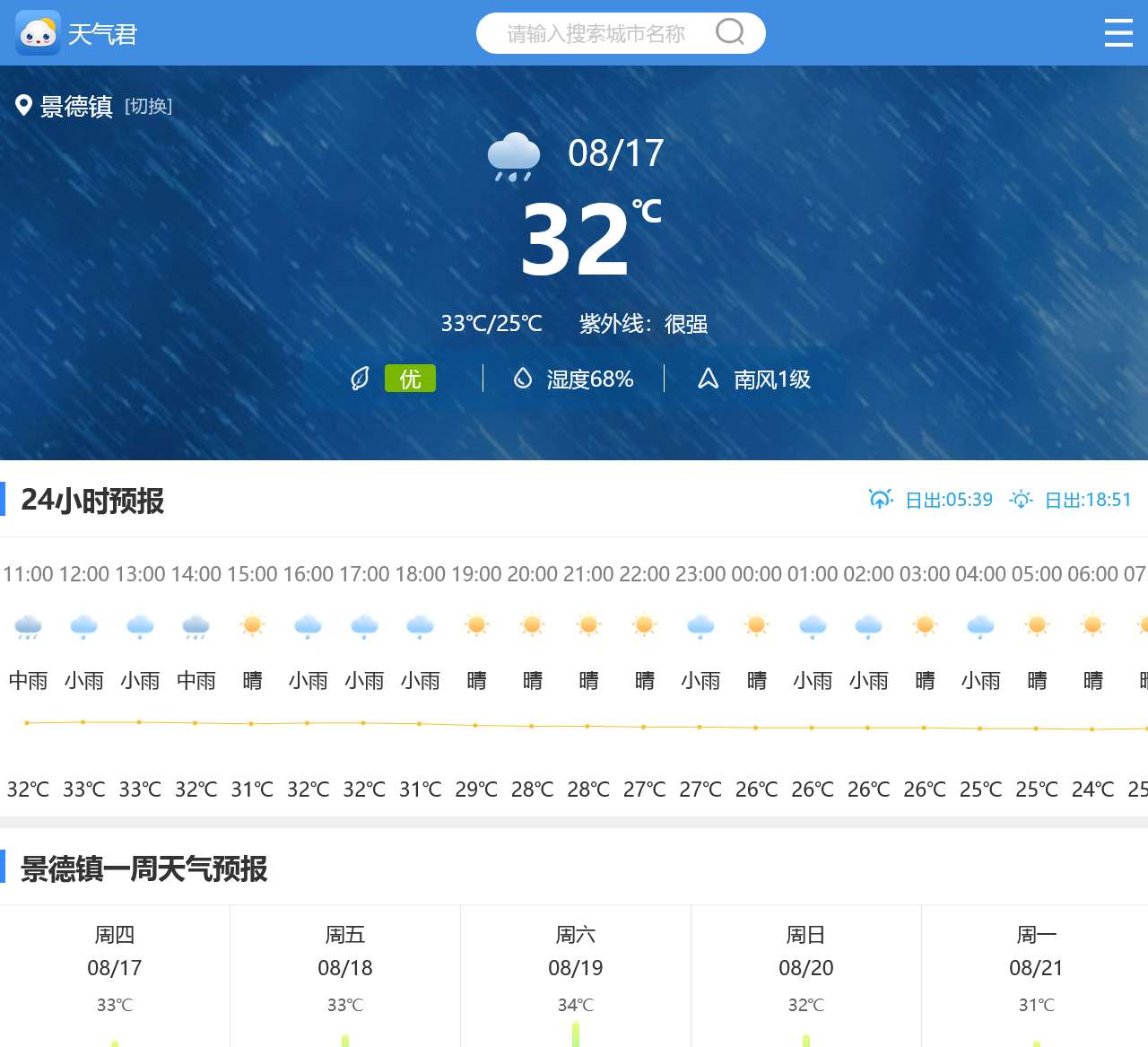 天气预报,天气预报查询一周,天气预报15天查询,今天,明天,7天,10天,15天,30天,今天,明天,40天,未来一周天气预报查询_天气君