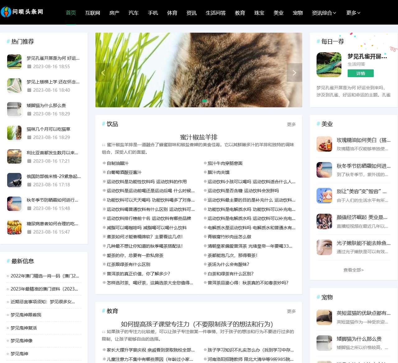 问呗头条网