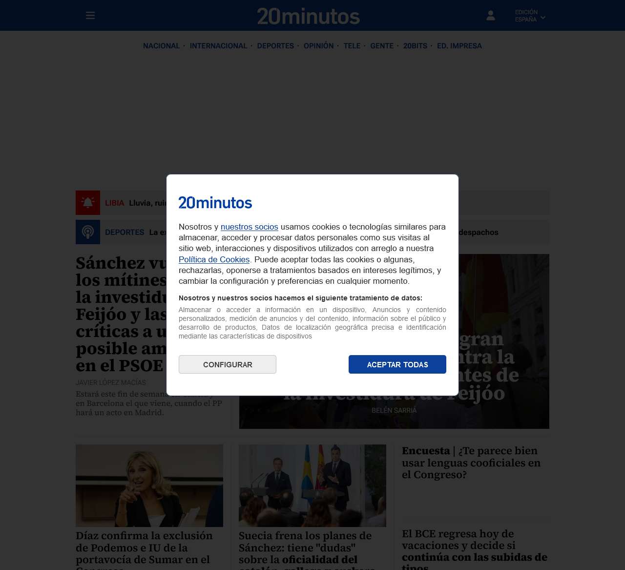 20minutos.es | Diario abierto | Última hora, local, España y el mundo