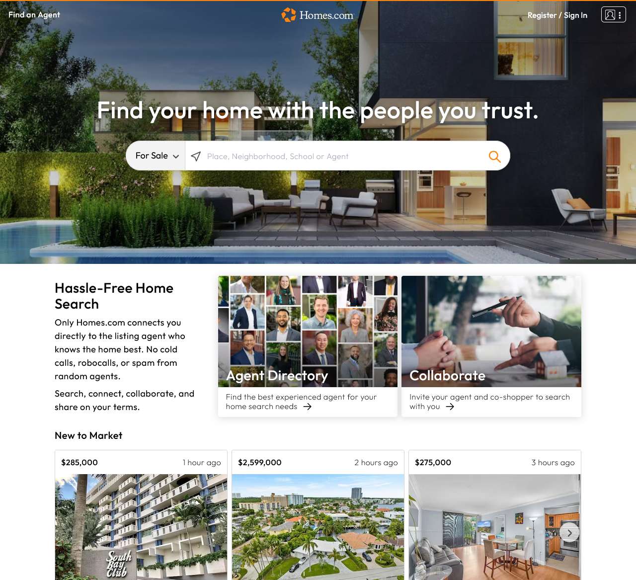 Homes.com: #1 Fastest Growing Real Estate Search Site