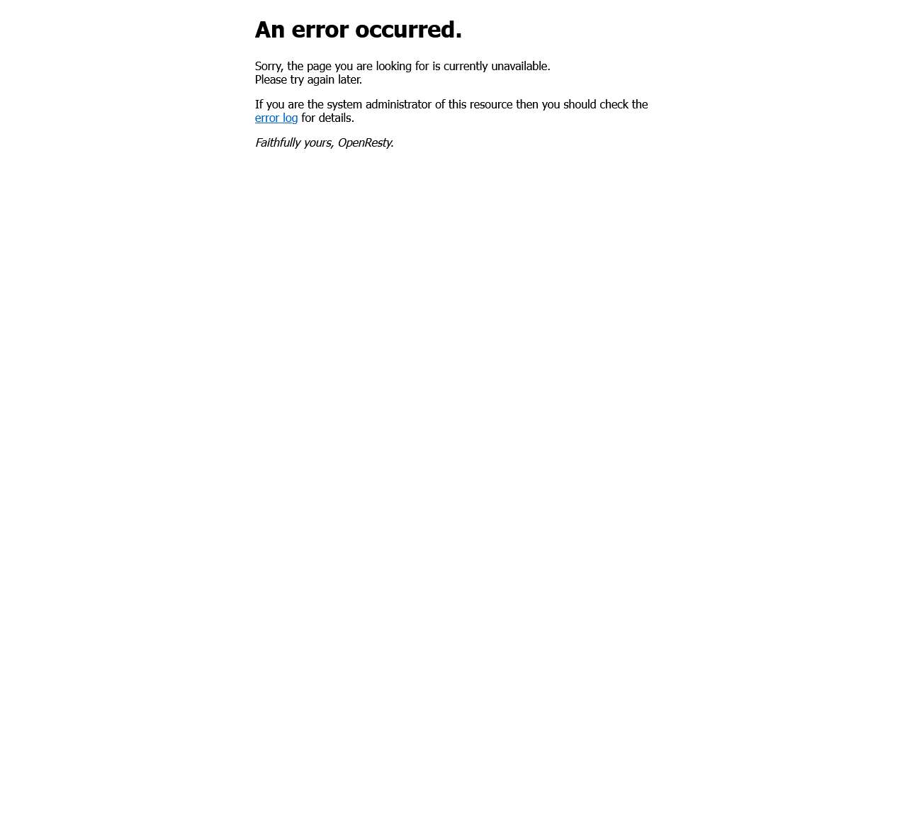 Error