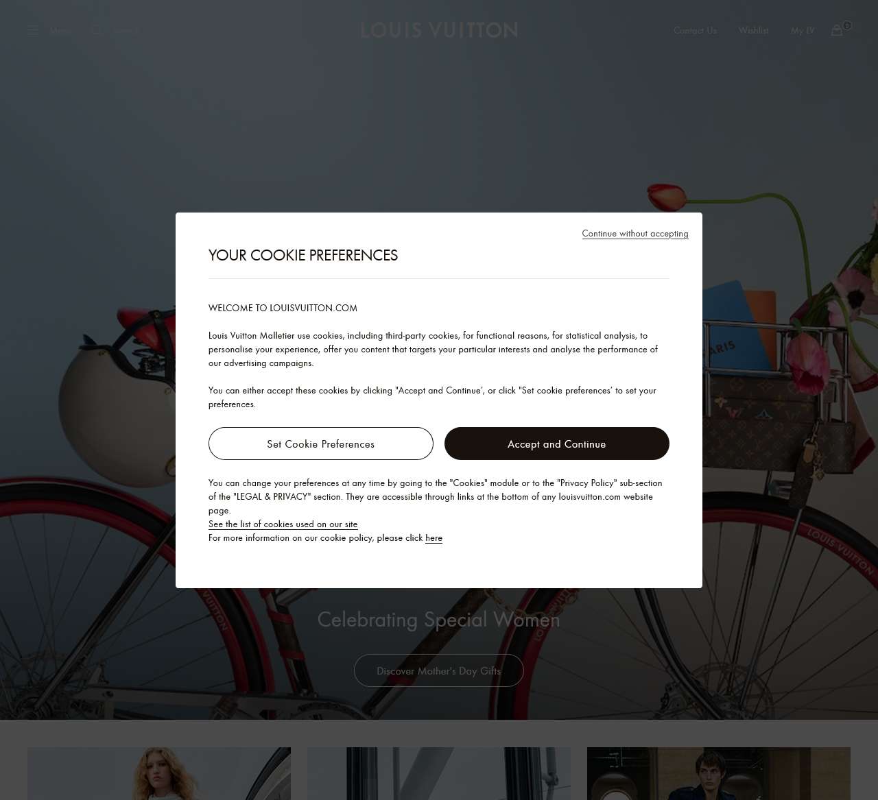 LOUIS VUITTON Official United Kingdom Website - Explore the World of Louis Vuitton, read our latest News, discover our Women's and Men's Collections and locate our Stores.