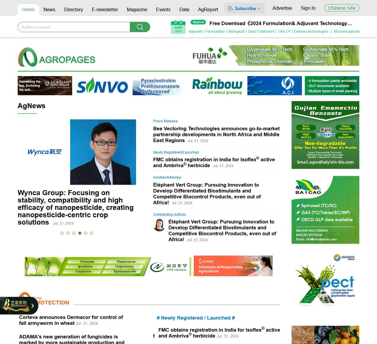 AgroPages.com - One-Stop Online Platform for Agrochemical Business