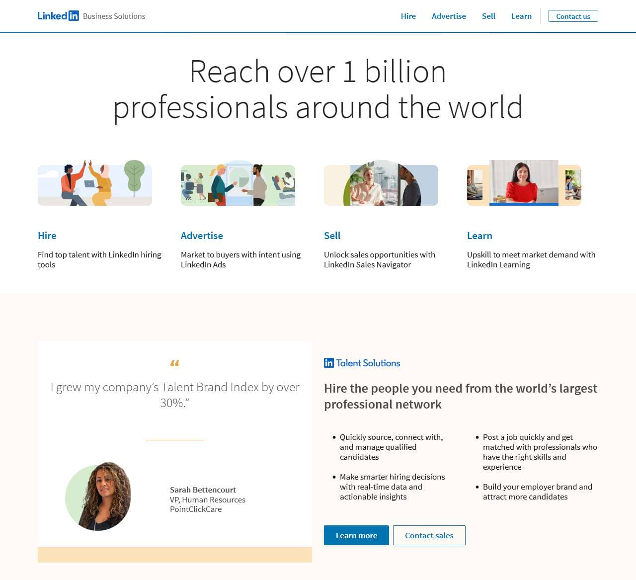 Business Solutions on LinkedIn