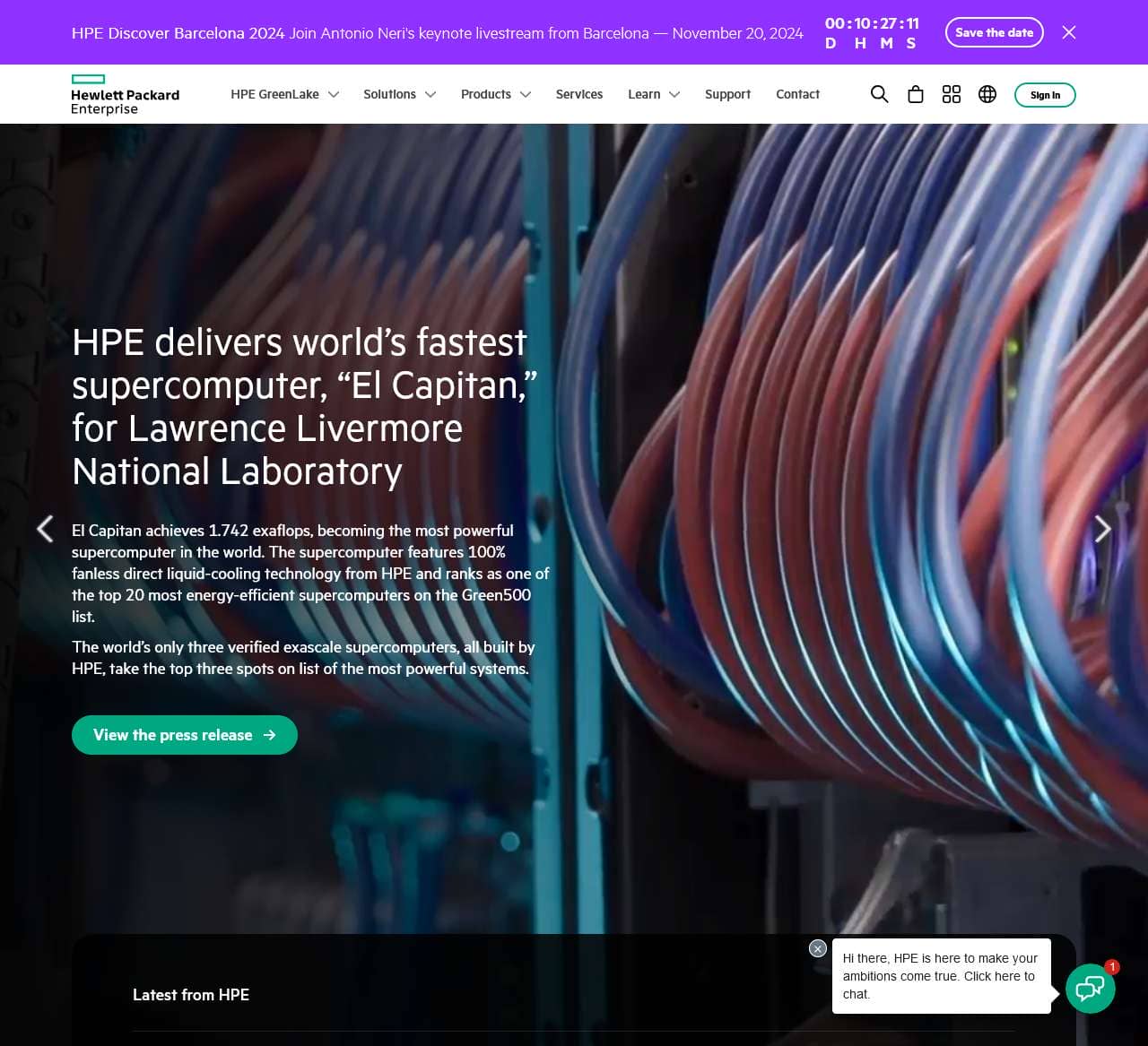 Hewlett Packard Enterprise (HPE)