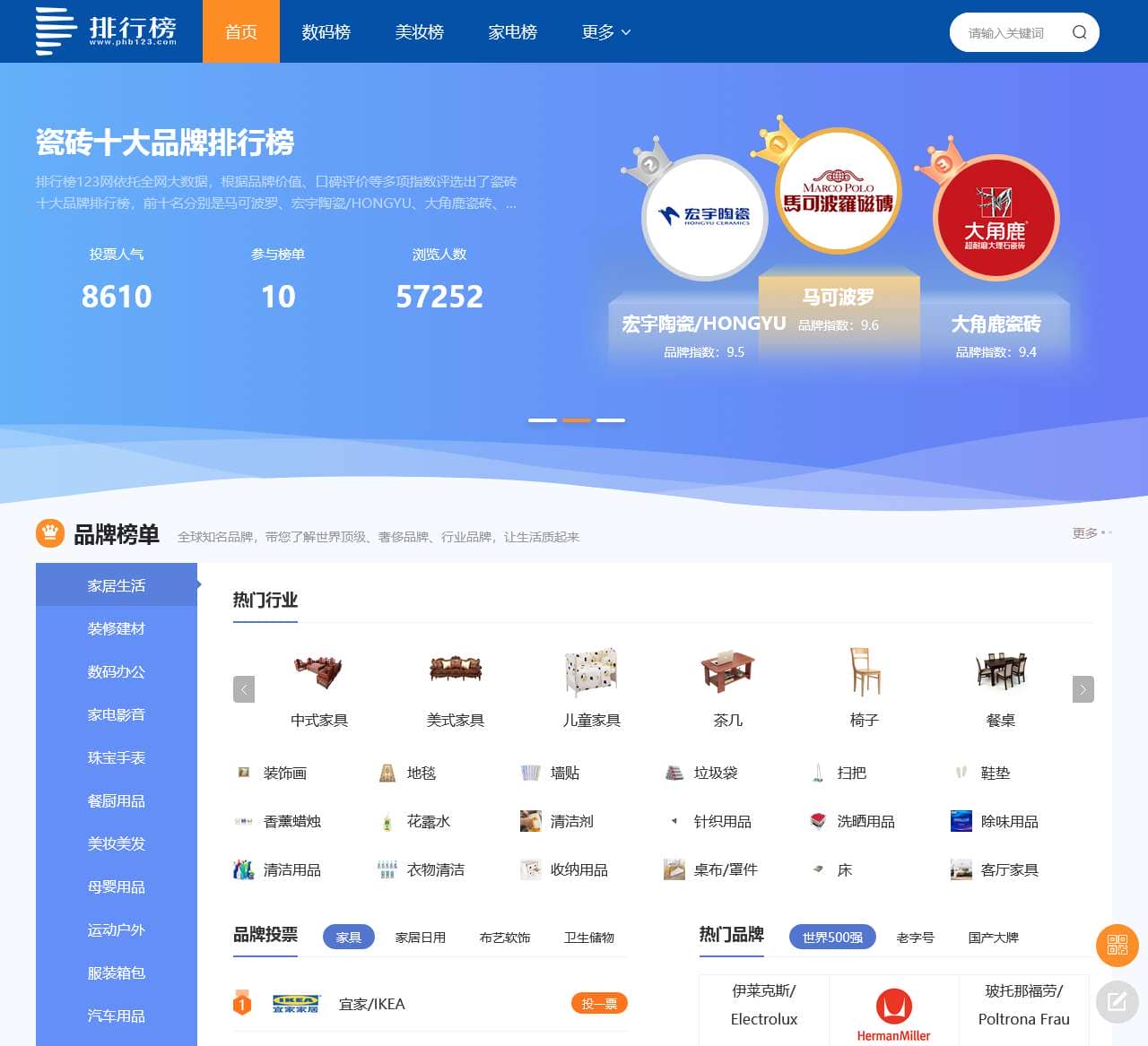 排行榜123网