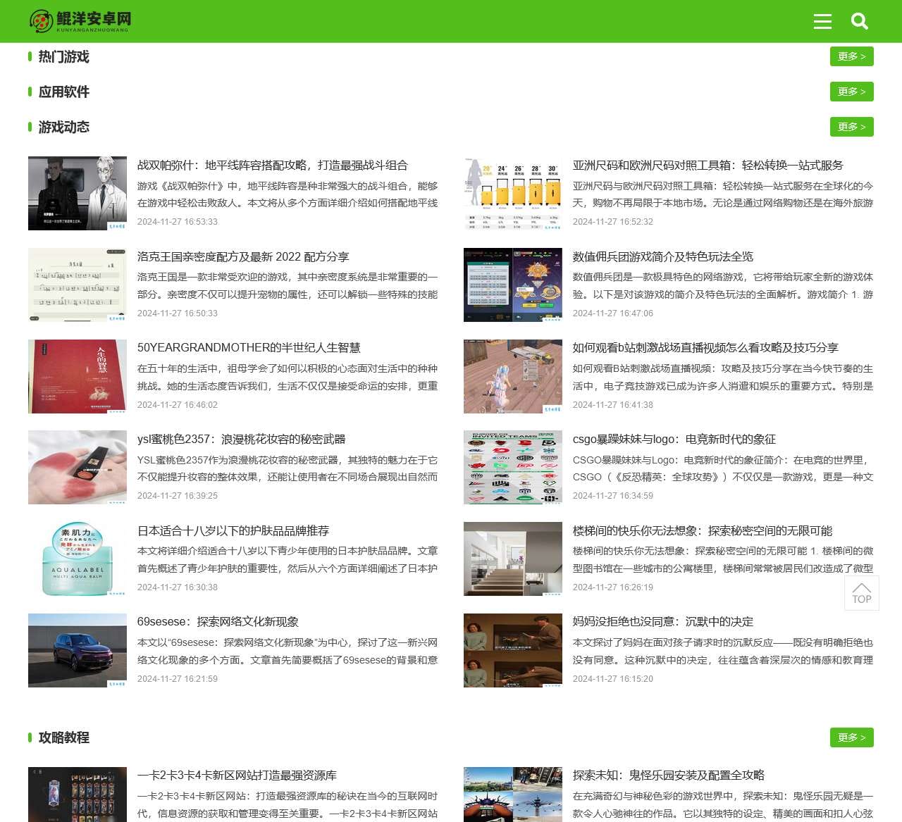 鲲洋安卓网