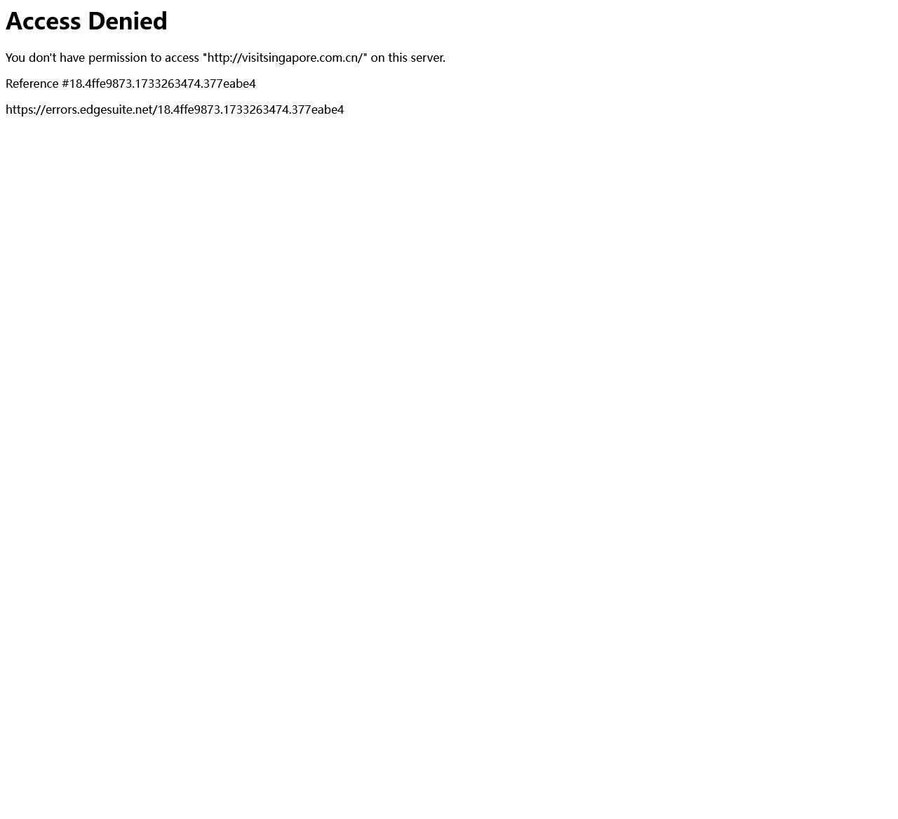 Access Denied