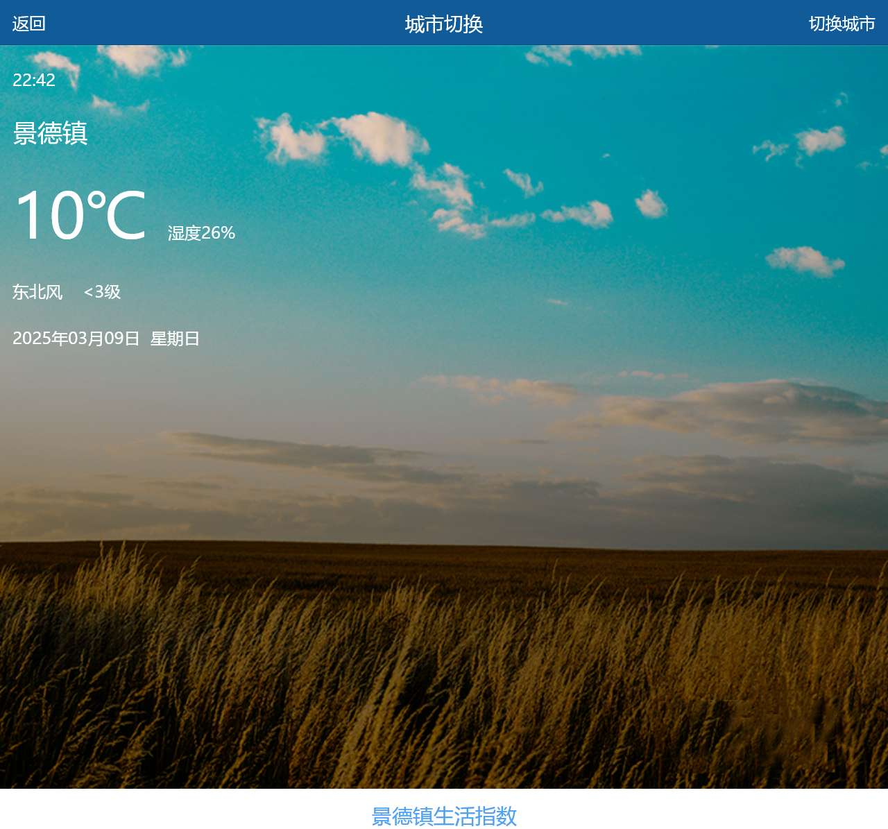 30天天气预报