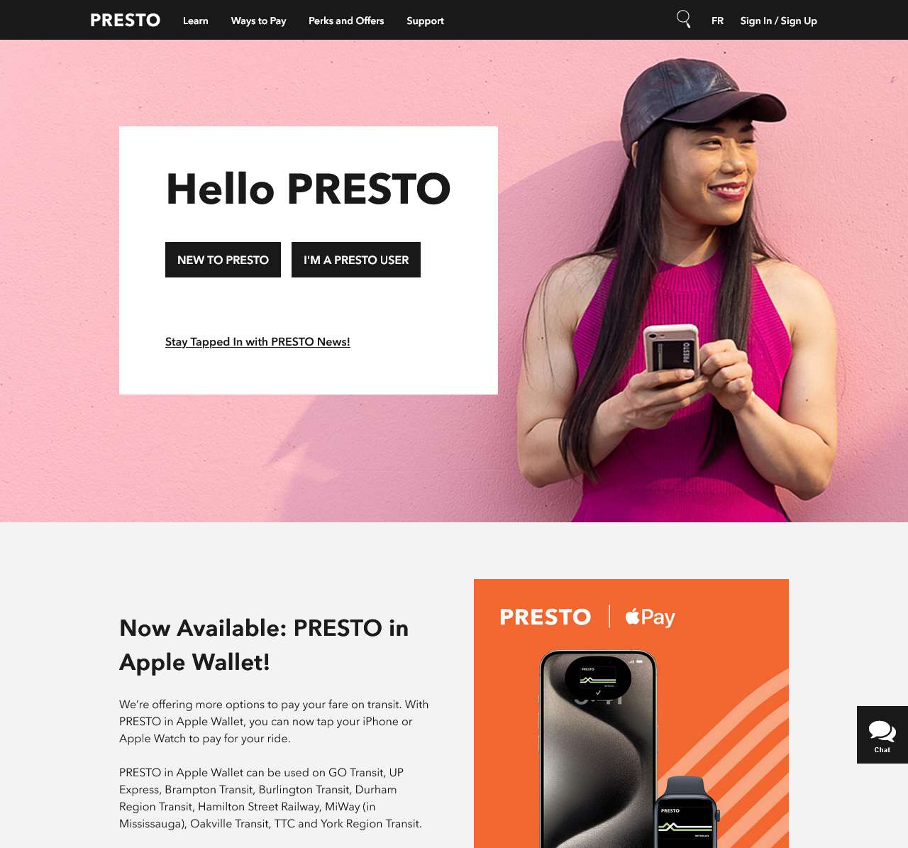 Hello PRESTO