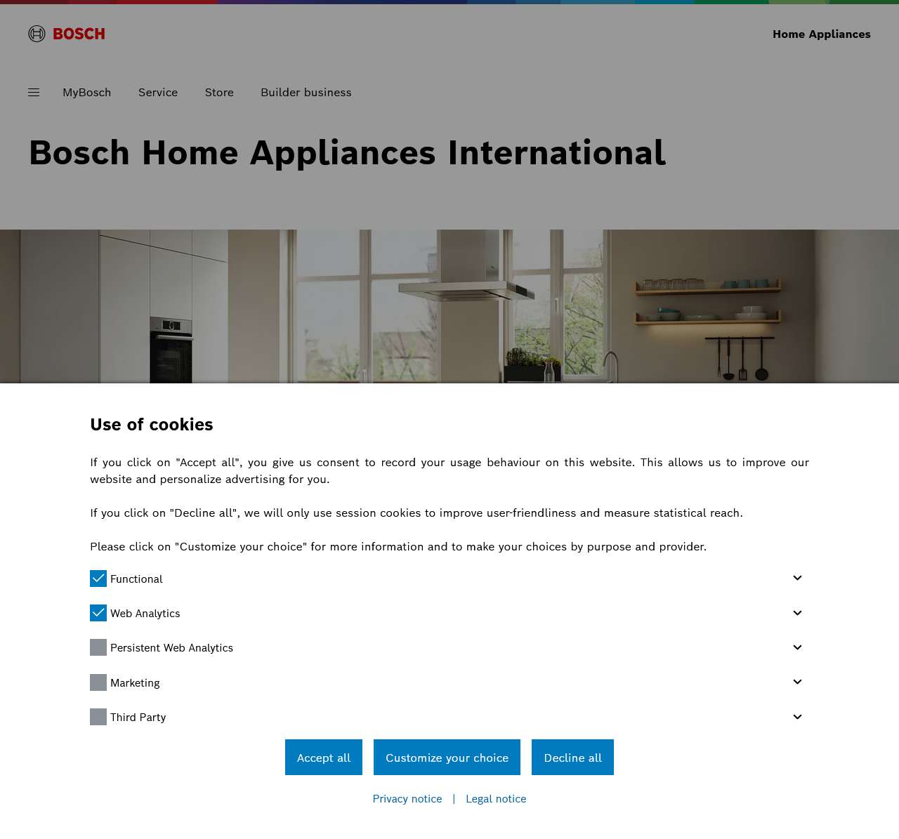 Home Appliances Global Website