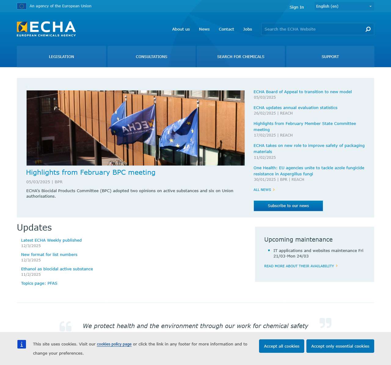 Homepage