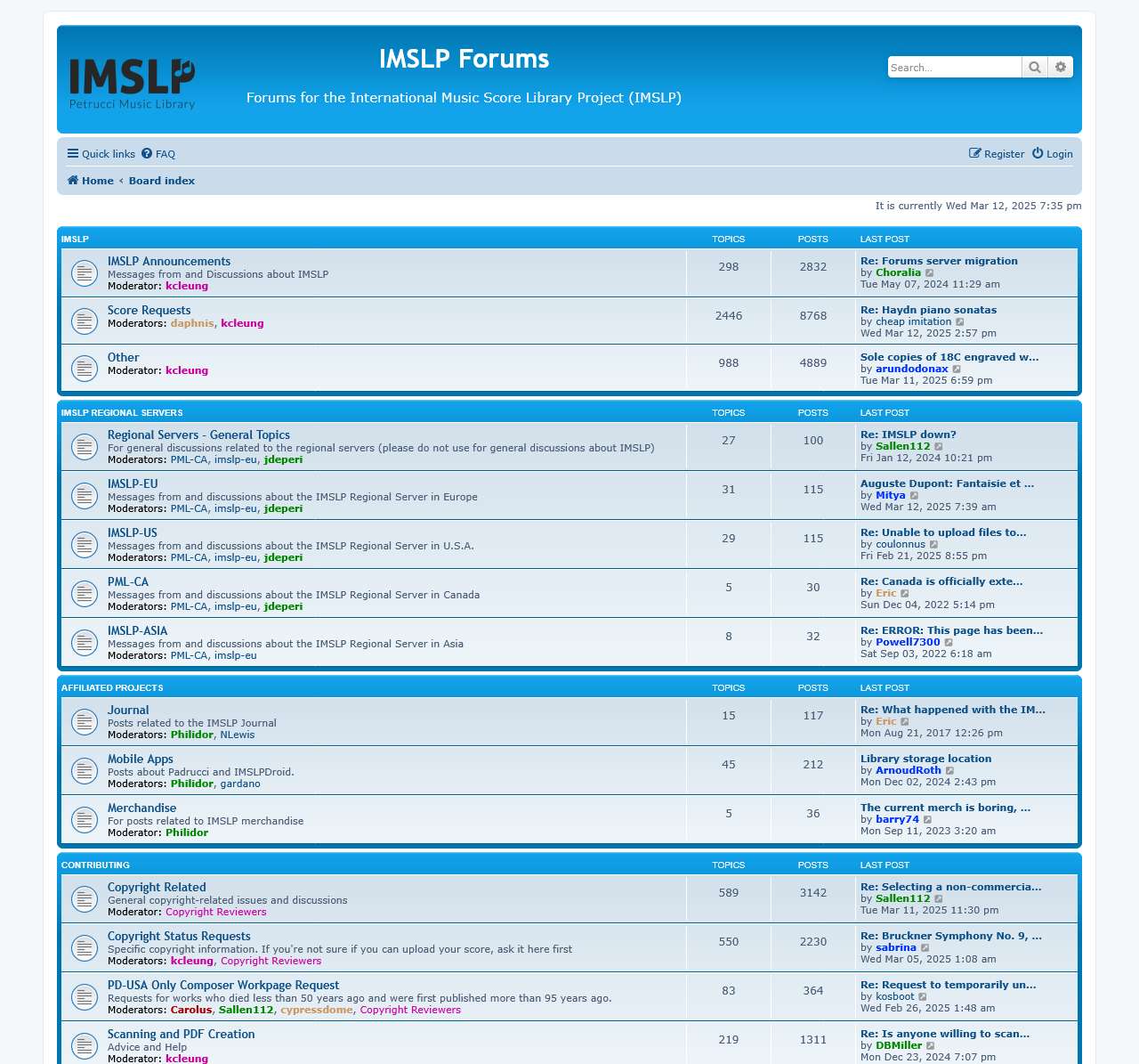 IMSLP Forums